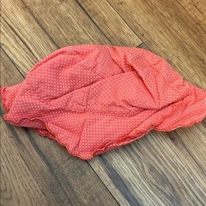 Gymboree Coral Polka Dot Kids Hat